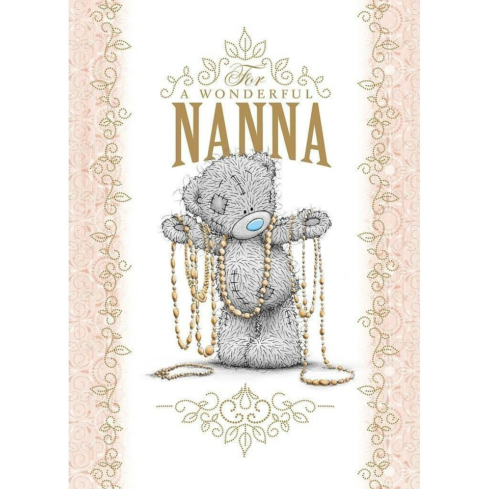 image 1 of Nanna Me to You Bear Mothers Day Card