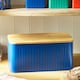 image 2 of Sur La Table Colour Me Happy Blue Bread Bin