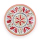 image 2 of Mediterranean Melamine Dinner Plates - Set of 8 | Red