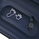 image 8 of Outsunny Double Air Bed Inflatable Mattress, 195 x 140 x 10cm, Blue