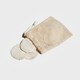 image 1 of 16-Pack Bamboo Makeup Remover Pads with Wash Bag – Reusable