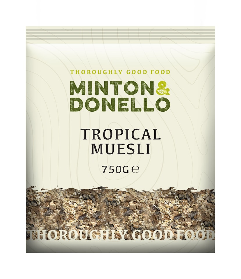 image 1 of Minton & Donello Tropical Muesli 6 x 750g