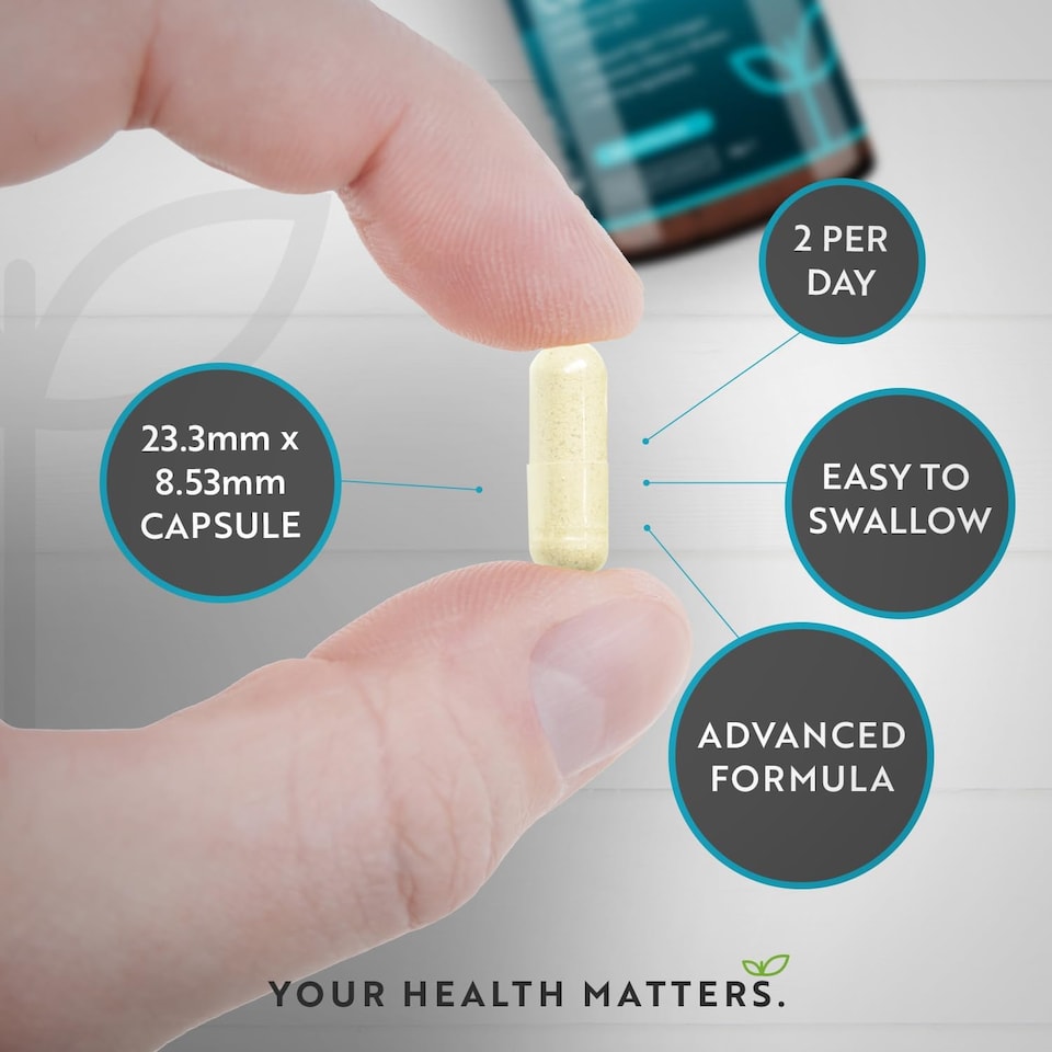 image 1 of Nutravita Marine Collagen 1000mg with Hyaluronic Acid 100mg - Hydrolysed Collagen, Vitamin C, Vitamin E, Vitamin B2, Zinc, Copper - 90 Capsules