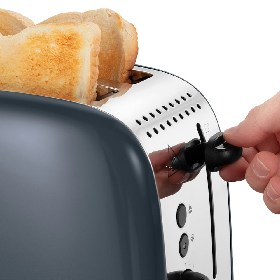 image 1 of Russell Hobbs Classics 2 Slice Toaster - Grey