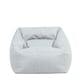 image 3 of Natalia Outdoor Woven Adults Bean Bag Armchair, Ready Filled Large Beanbag Grey | Grey | Grey | M | 1
