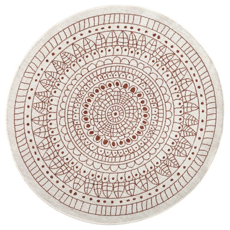 image 1 of The Rugs Porto Reversible Indoor Outdoor Rug Flatweave Polypropylene Design