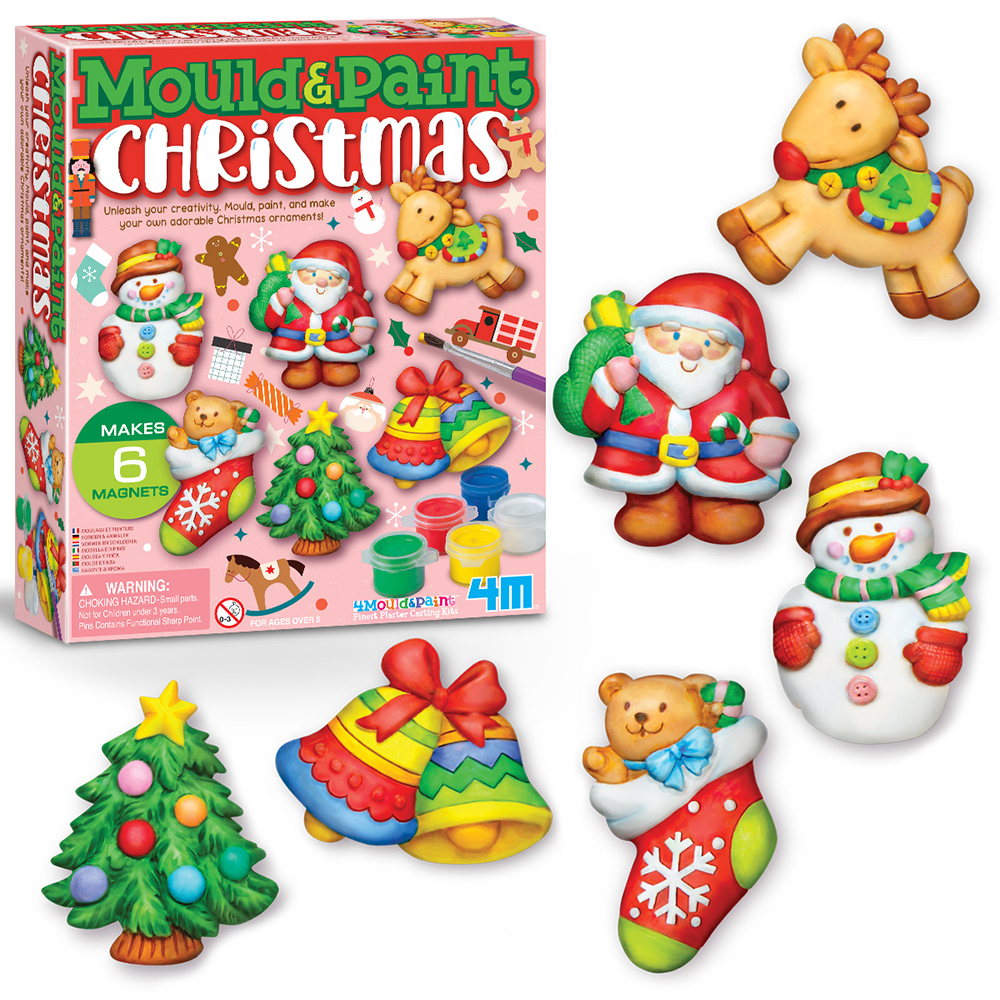 Mould & Paint Christmas Craft Kit
