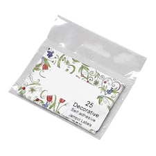 NJ Products Floral Jam Pot Labels