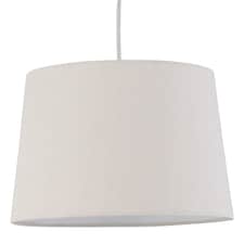 Zoey - Natural Linen Easy Fit Pendant or Lamp Shade | Brown | Medium | 1