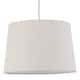 image 1 of Zoey - Natural Linen Easy Fit Pendant or Lamp Shade | Brown | Medium | 1