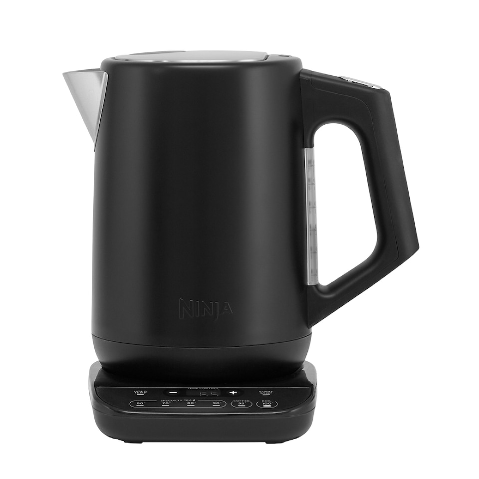 image 1 of Ninja KT200UK Perfect Temperature Kettle Black with Stainless Steel