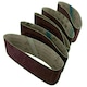 image 4 of 457mm x 75mm Mixed Grit Durable Abrasive Sanding Power File Belts Sander 10pk