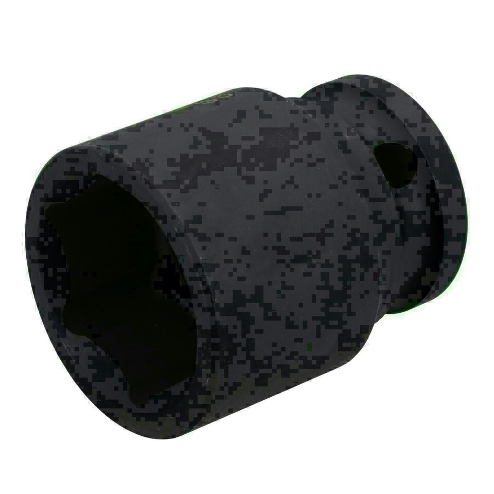 image 1 of 24mm Metric Shallow Impact Impacted European Style Socket 1/2" Drive 6 Sided