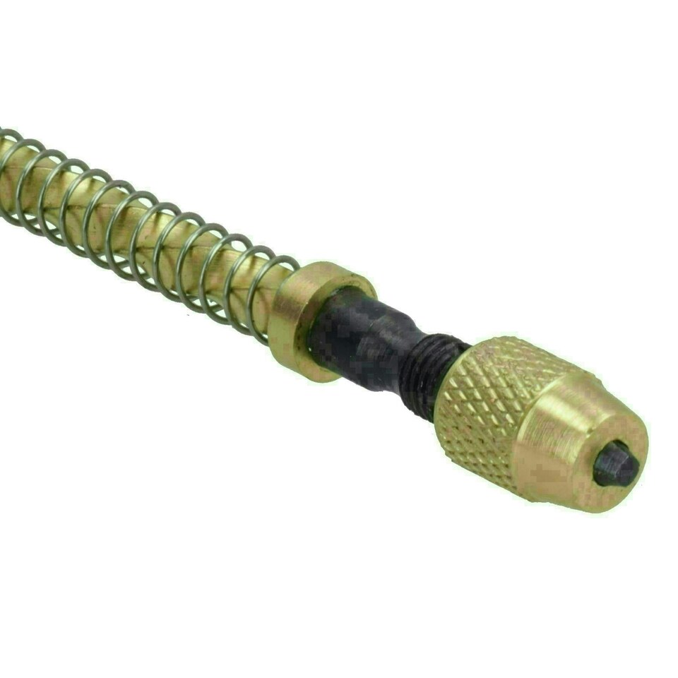 image 1 of Hand Archimedes Drill Model Making Brass Finish Twist Jewellery Craft TE183