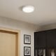 image 1 of EGLO Basic Idun-E Plastic LED Flush Ceiling Light, White | Black