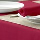 image 1 of Polyester Plain Circular Tablecloth-Chilli-132cm