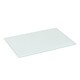 image 4 of Harbour Housewares Glass Placemats - 40 x 30cm - White - Pack of 6 | White | White