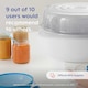 image 7 of MAM 6-in1 Anti-Colic Electric Baby Bottle Steriliser & Express Bottle Warmer Set