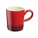 image 3 of Cooks Professional 4 Piece Mug Set |  Durable Dishwasher Safe Stoneware | 350ml | Red | Red