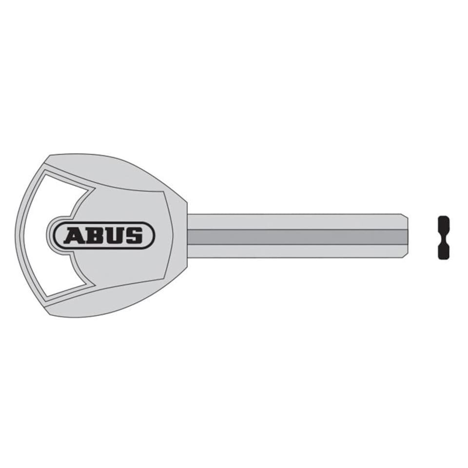 Abus Mechanical Plus Key Blank - Multi Colour - One Size