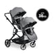 image 3 of Hauck Atlantic Twin Pushchair - Grey