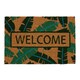 image 1 of Nicola Spring Coir Door Mat - 60 x 40cm - Banana Leaf