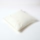image 3 of Homescapes Cream Crushed Velvet Cushion Cover - 55 x 55 cm Cream