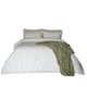 image 1 of Belledorm Egyptian Cotton Plain Duvet Cover - White - Superking