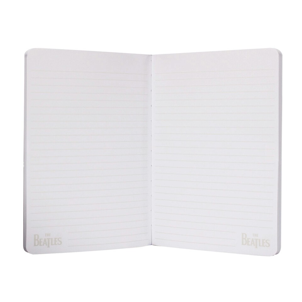 image 1 of A5 Notebook (Softcover) - The Beatles (Logo) Black