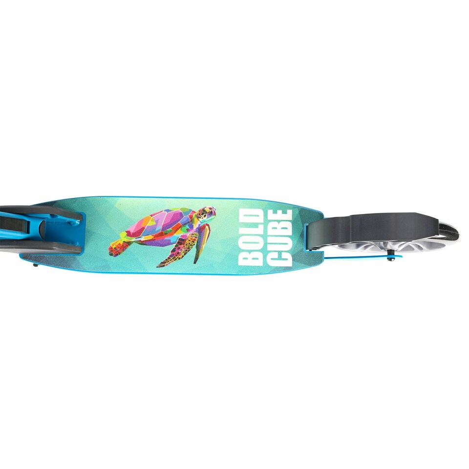 image 1 of Cyan - Big 2 Wheel Scooter