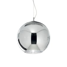 Nemo Indoor Dome Ceiling Pendant Lamp 1 Light Chrome, E27
