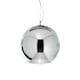 image 1 of Nemo Indoor Dome Ceiling Pendant Lamp 1 Light Chrome, E27