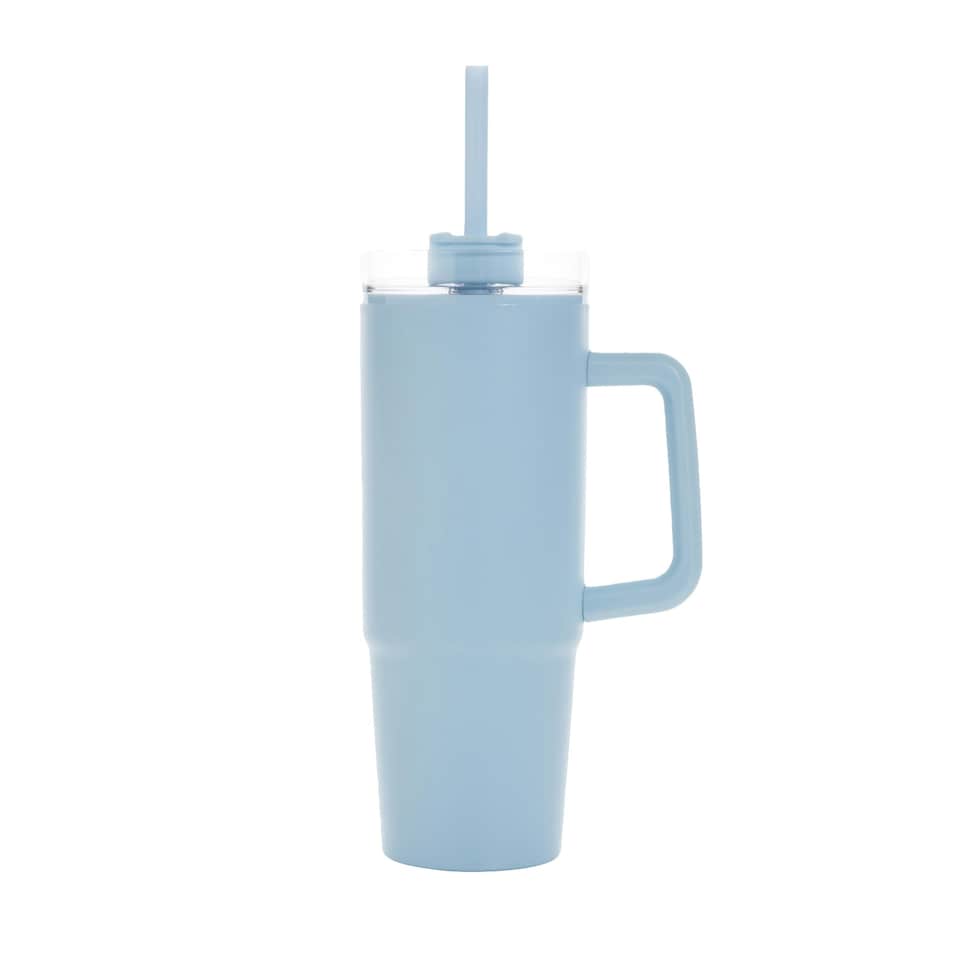 image 1 of XD Collection Tana Handle Plastic 900ml Tumbler - Light Blue - One Size