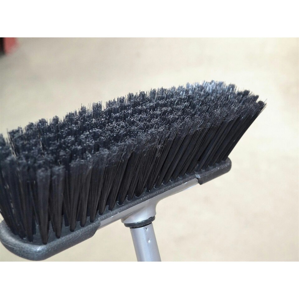 image 1 of Faithfull Soft Broom With Screw On Handle 300mm (12in) - Multi Colour - One Size