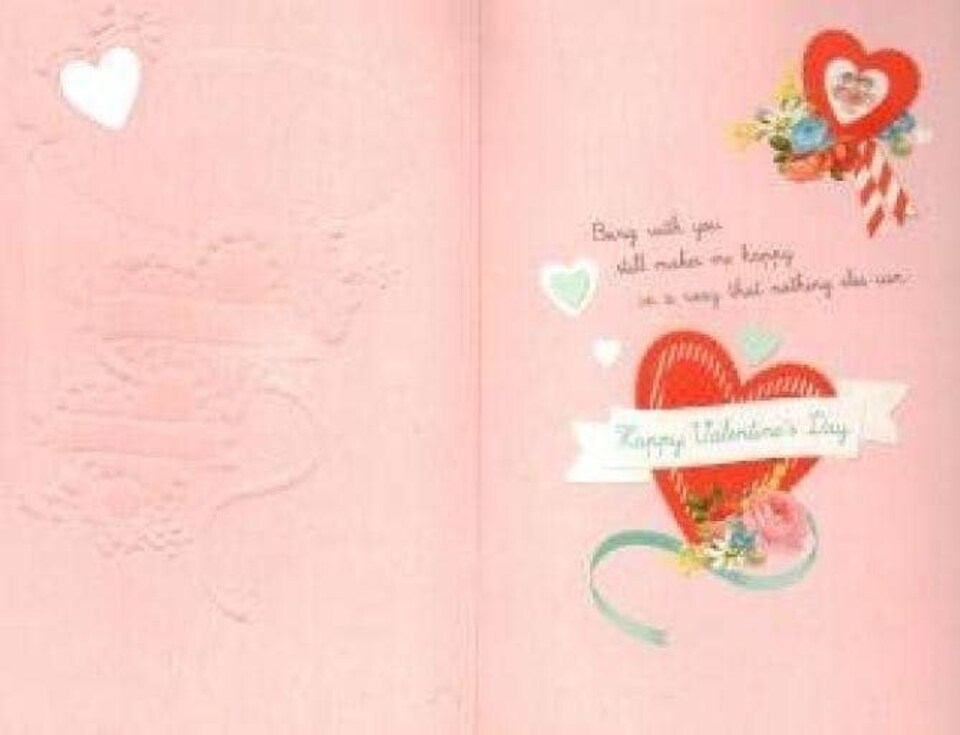 image 1 of My Wife My Valentine, Valentine Card