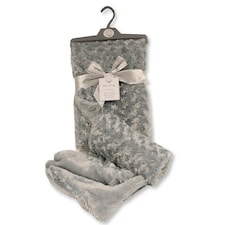 Sheldon Baby Wrap Star Embossed Brown