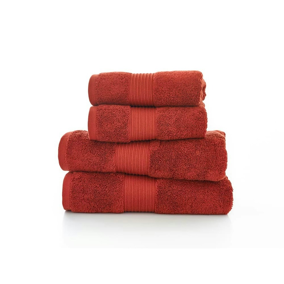 image 1 of Bliss 650gsm Pima Cotton Supersoft Fluffy Towels | Orange | Paprika | Bath sheet
