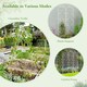 image 8 of COSTWAY 4 Pack Garden Trellis Plant Support Climbing Plants