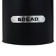 image 2 of Liberty Black Enamel Bread Bin Black