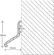 image 2 of Exitex Rain Deflector 914mm, Door Rain Guard for Inward & Outward Opening External Doors | Silver