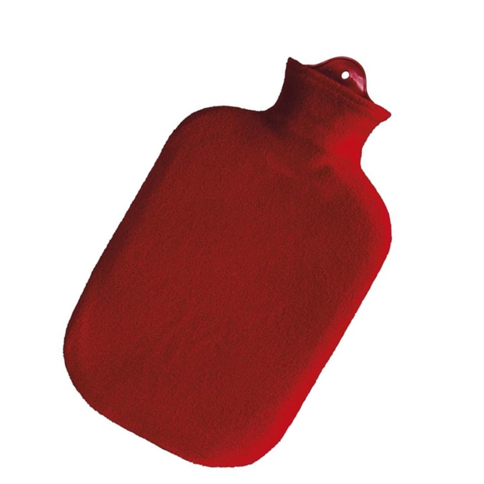 image 1 of Sanger Contour Covered Hot Water Bottle Red 2L | Multi | One Colour | One Size | 1