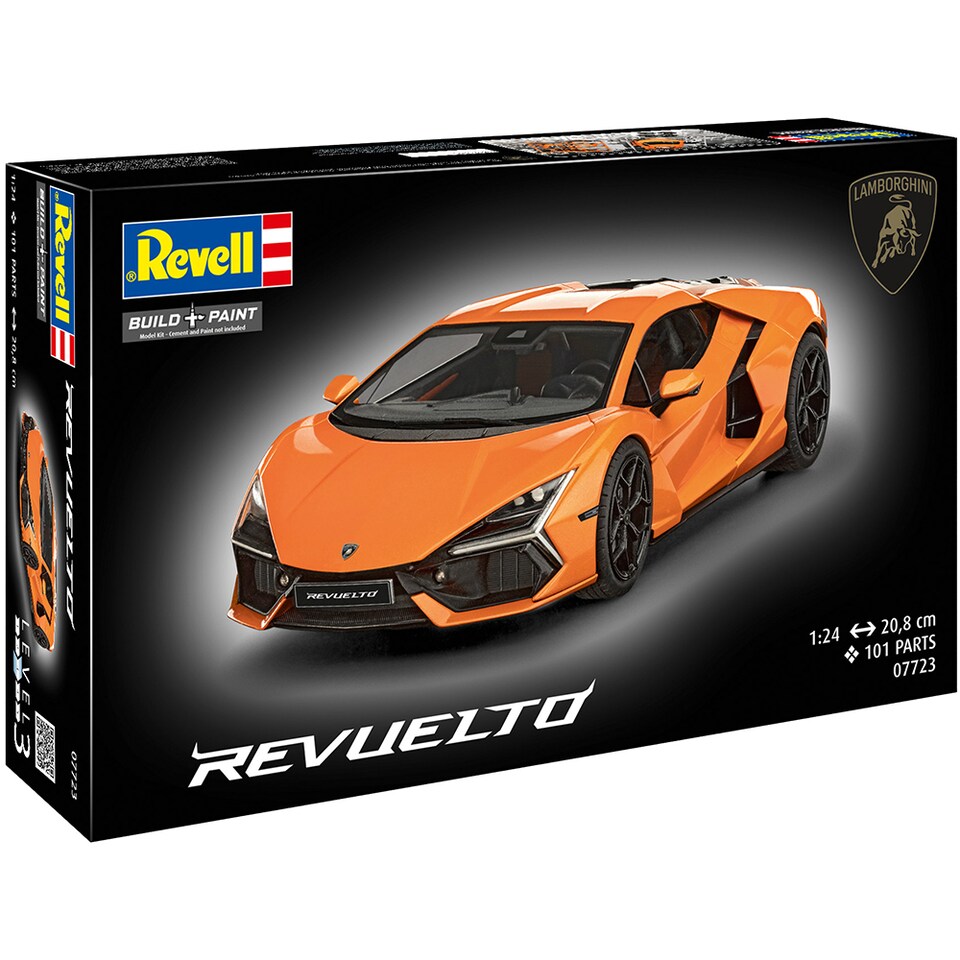 image 1 of Revell Lamborghini Revuelto Sports Car Model Kit Scale 1-24