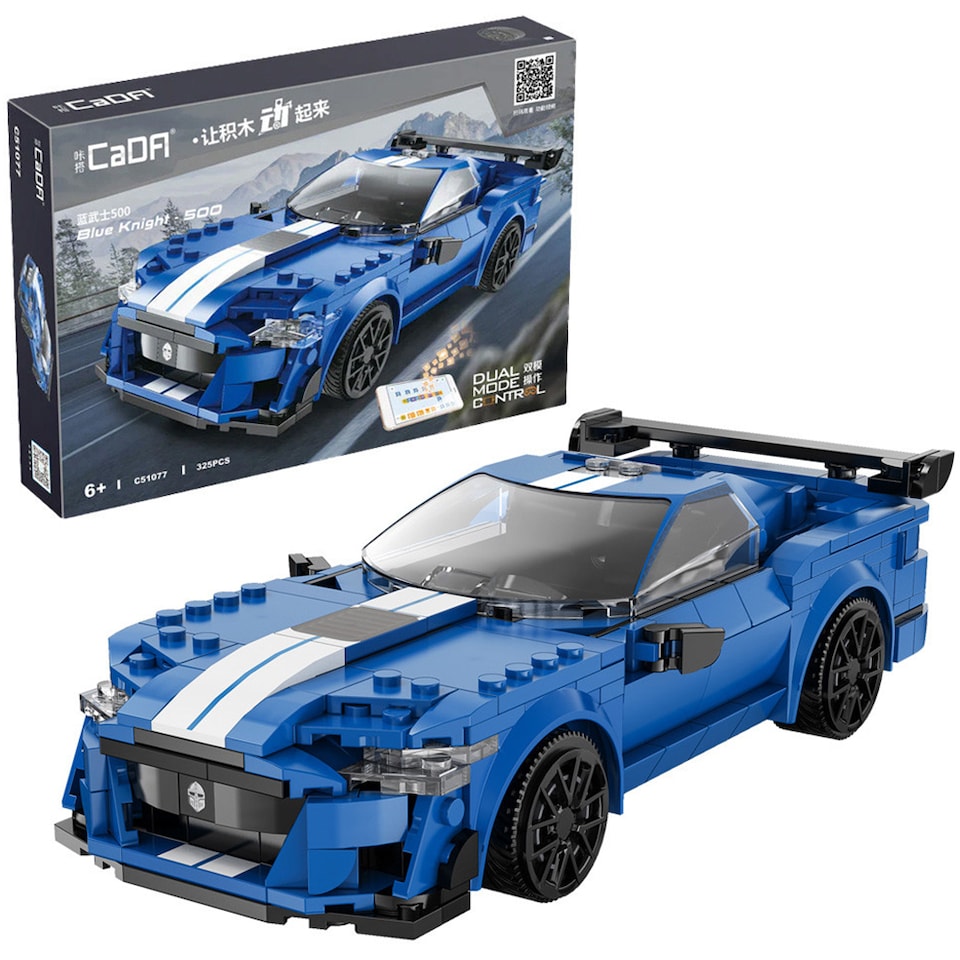 image 1 of CaDa Blue Knight 500 Dual Mode Remote Contol 325 Piece Set