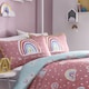 image 3 of Appletree Rainbow Pom Duvet Cover Set Multi