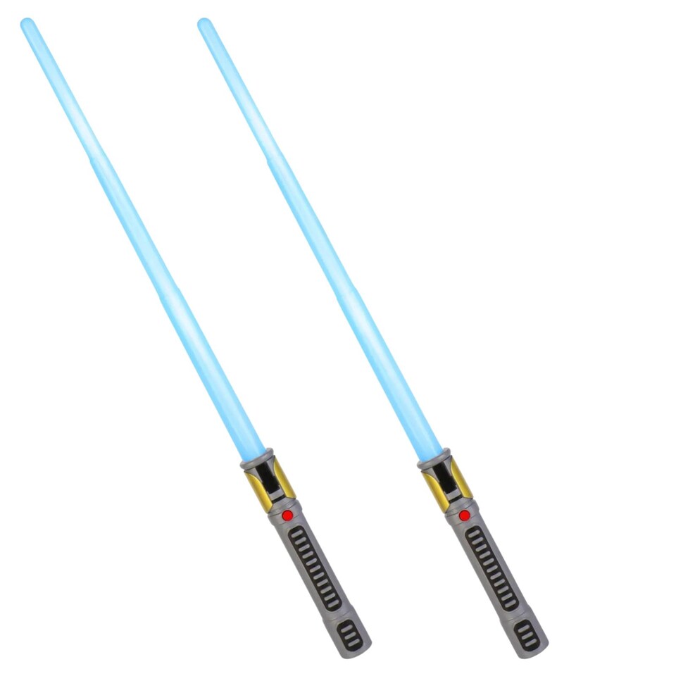 image 1 of Space Sword Lightsaber – 7‑Colour LED, Sound Effects, Mute Mode & 60" Extendable Toy for Kids 3+