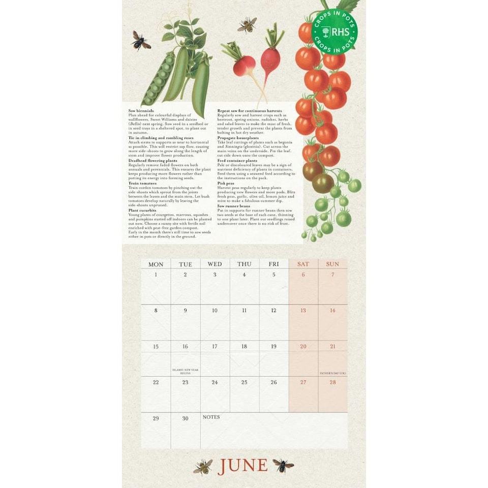 image 1 of RHS 2026 MINI CALENDAR