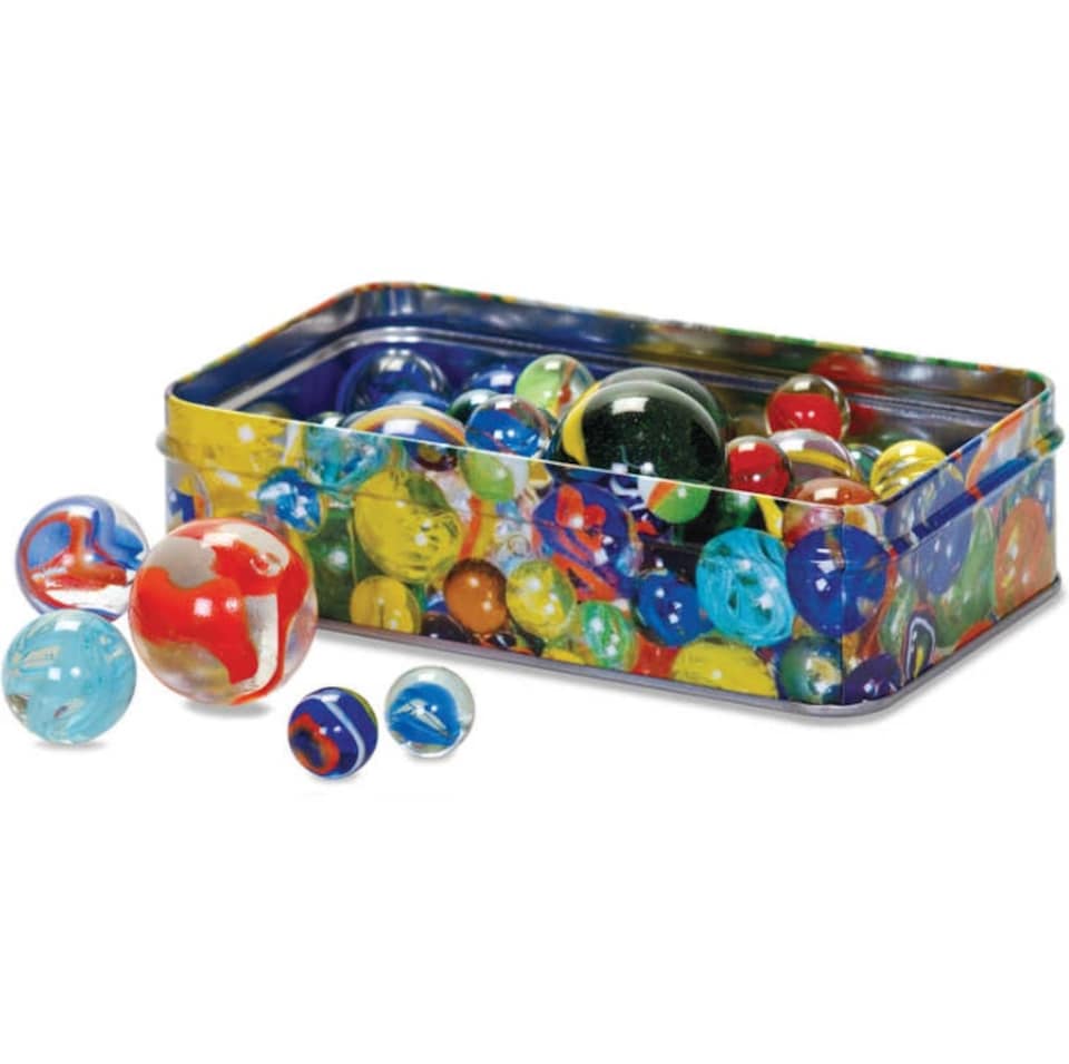 image 1 of Tin Of Marbles