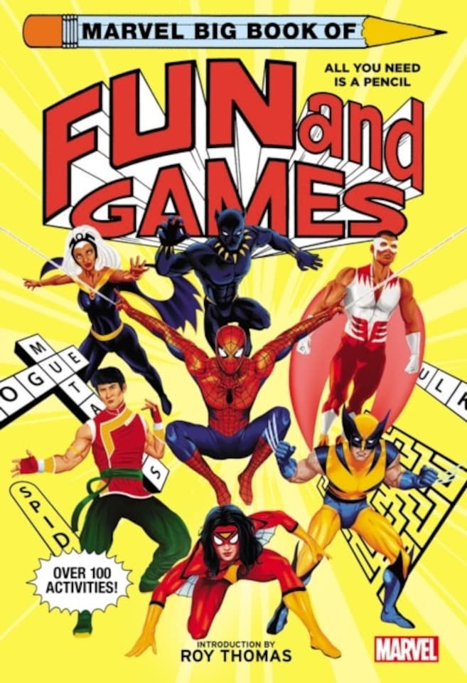 Marvel Big Book Of Fun & Games