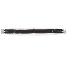 Shires Fleece Lined Horse Girth - Black - 34in