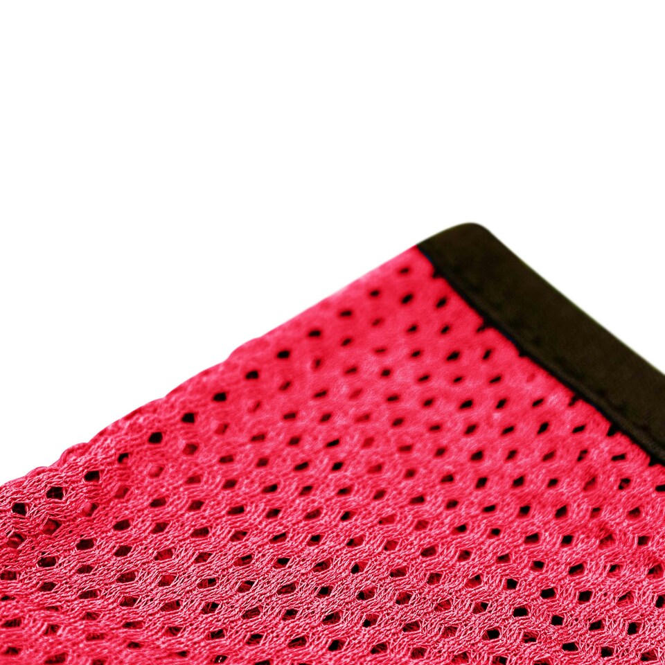 image 1 of Precision Childrens/Kids Mesh Netball Training Bib (Pack of 7) - Red - 4-9 Years